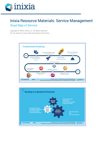 Inixia : Service Management Roadmap